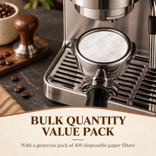 Image 7 of Supvox Espresso Coffee Filters 400 Counts 58mm