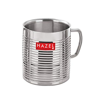 Image 6 of HAZEL Stainless Steel Cup Set of 2, 300 ml Each