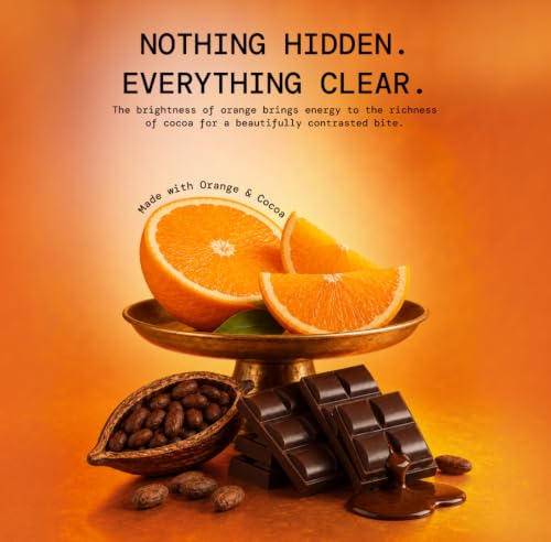 Image 4 of THELOFFY Sugar Free Orange Dark Chocolate 55% Cocoa 100 g