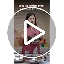 Image 2 of BERGNER TriPro Triply Stainless Steel 2 Pcs Kadai Set - 20cm and 22cm