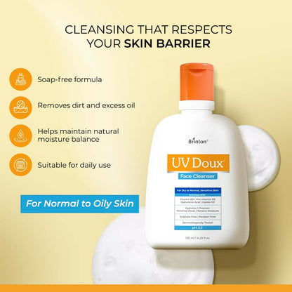 Image 2 of Brinton Uv Doux Face Cleanser