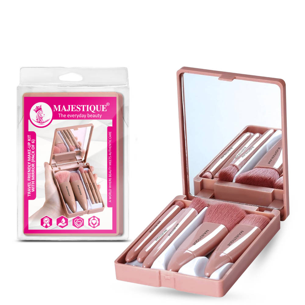 Image 1 of 86g for the product Majestique Travel Friendly Make-Up Kit