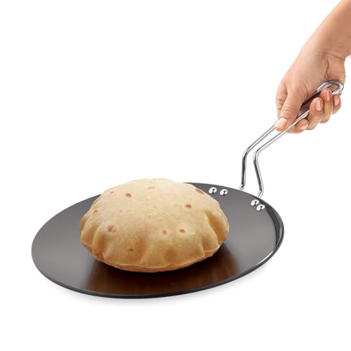 Image 1 of Non-Induction / 22 cm for the product BERGNER ArtisanForge Hard Anodised Roti Tawa
