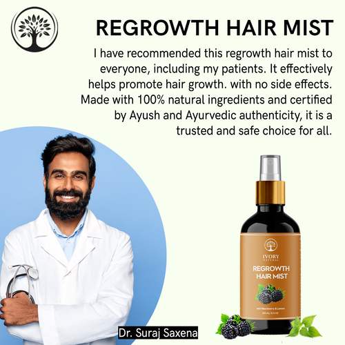 Image 8 of Ivory Natural Regrowth Hair Mist, Boost Hair Growth, Strengthen Follicles, and Restore Shine