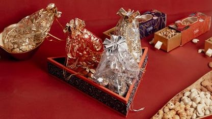Image 1 of Default Title for the product LILA DRY FRUITS Diwali Gift Hamper with Cashews, Almonds, Pista