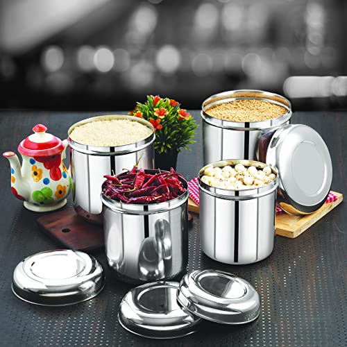 Image 6 of neelam Stainless Steel Russian Deep Dabba 3100 ml
