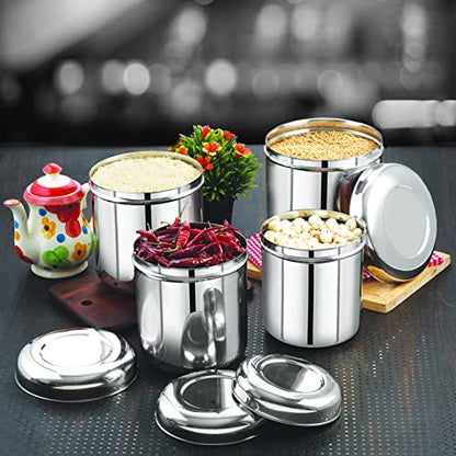 Image 6 of neelam Stainless Steel Russian Deep Dabba 3100 ml