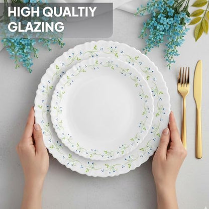 Image 10 of CELLO Tropical Lagoon Dazzle Series Opalware Dinner Set
