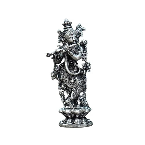 Image 1 of Default Title for the product Dista Silvers Antique Krishna Standing 33.02G