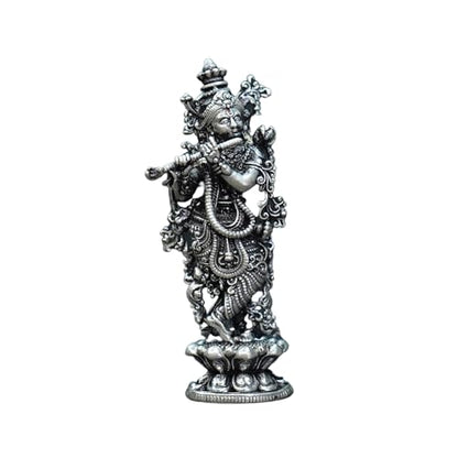 Image 1 of Default Title for the product Dista Silvers Antique Krishna Standing 33.02G