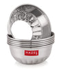 Image 1 of Default Title for the product HAZEL Stainless Steel Bowl Set 300 ml Each Set of 6