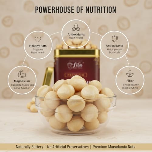 Image 5 of LILA DRY FRUITS Macadamia Nuts 275 Grams