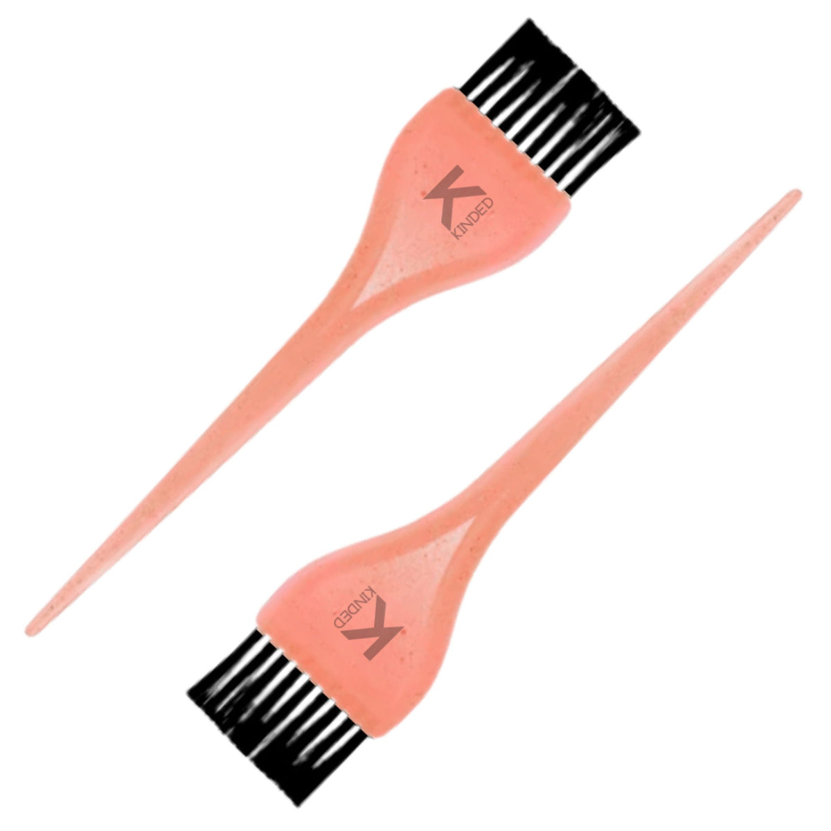 Image 1 of 2pcs / Pack of 1 for the product KINDED Multipurpose Orange Hair Color and Mehndi Brush Set of 2