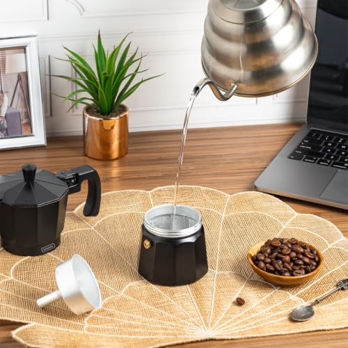 Image 6 of Sipologie Roma Moka Pot Espresso Maker, 180ml