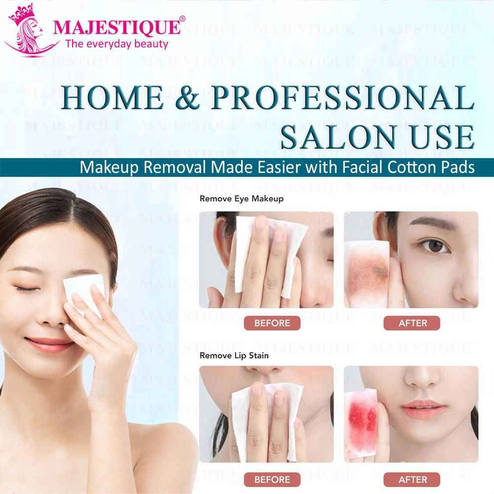 Image 5 of Majestique Makeup Removing Cotton Cleansing Tissues