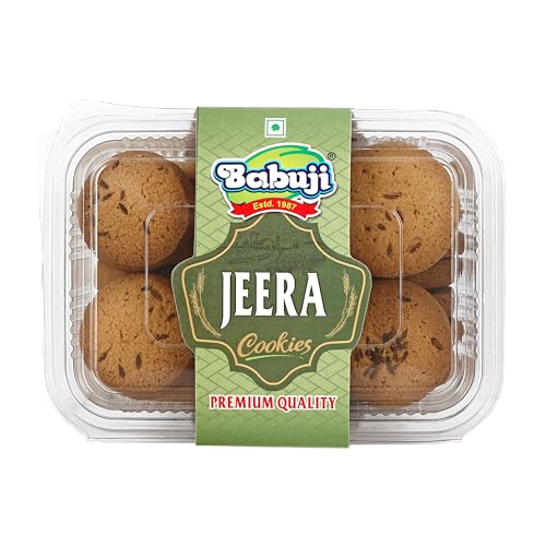 Image 1 of Default Title for the product BABUJI Jeera Cookies 300 gram