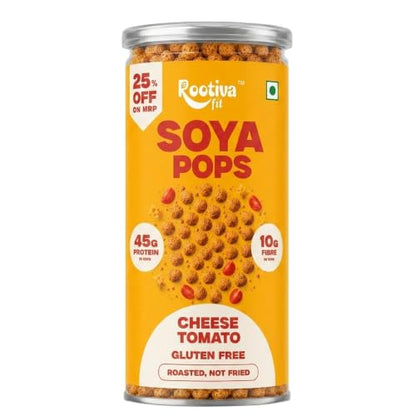 Image 2 of Cheese Tomato / 120 g (Pack of 1) for the product ROOTIVAFIT Soya Pops