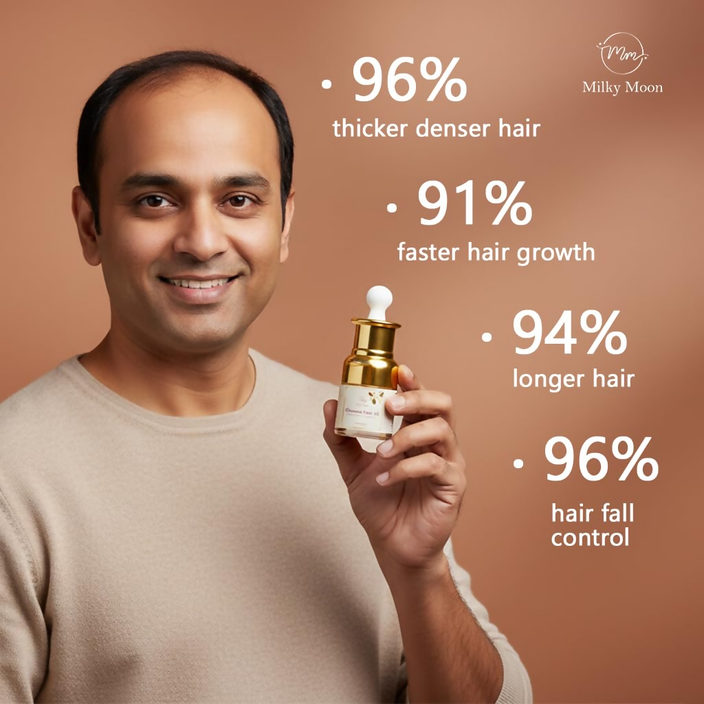 Image 4 of Milky Moon Ghanere Hair Oil for Hair Growth & Anti Hair Fall