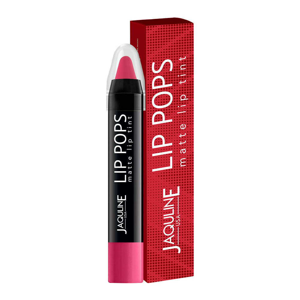 Image 1 of Jaquline USA Lip Pops Matte Lip Tint - Pink Pop 06