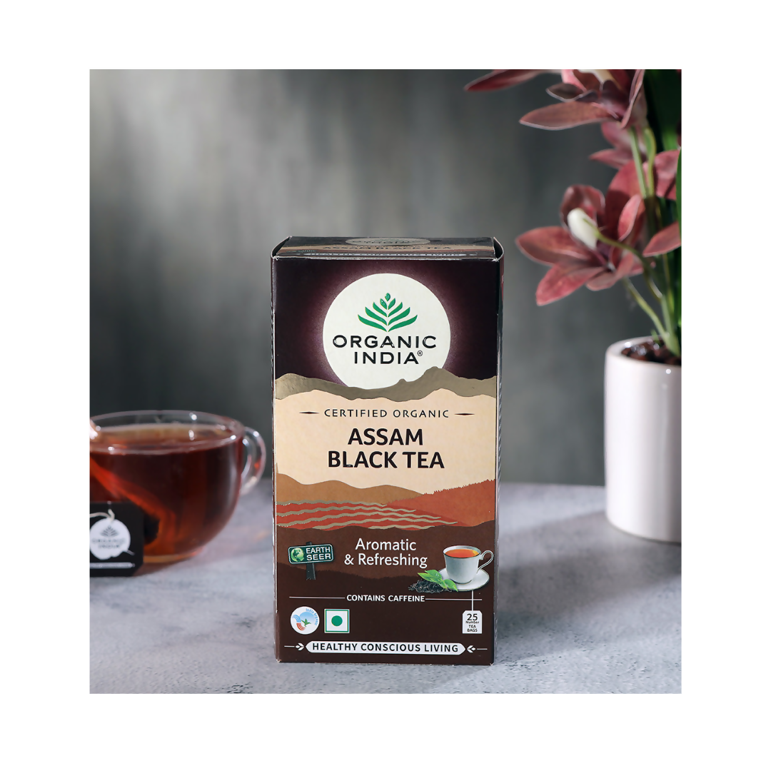 Image 1 of Organic India Assam Black Tea Bags