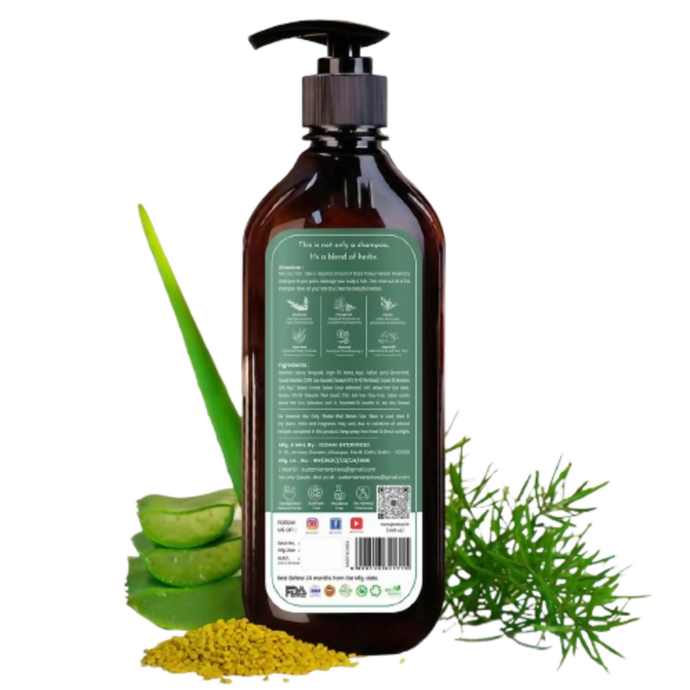 Image 2 of Pureus Herbals Shreekesha Rosemary Anti Hair Fall Shampoo