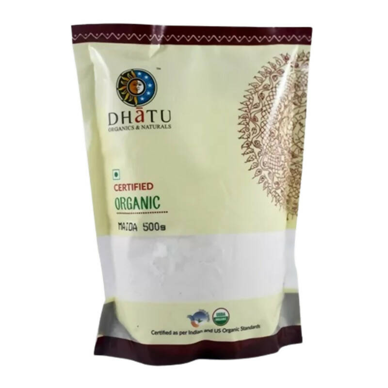 Image 1 of 500 gm / Pack of 1 for the product Dhatu Organics & Naturals Maida Flour