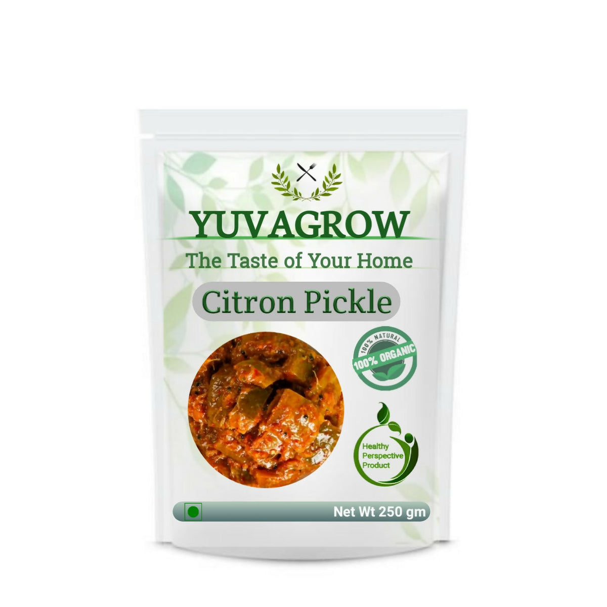 Image 1 of 250 gm for the product Yuvagrow Citron Pickle