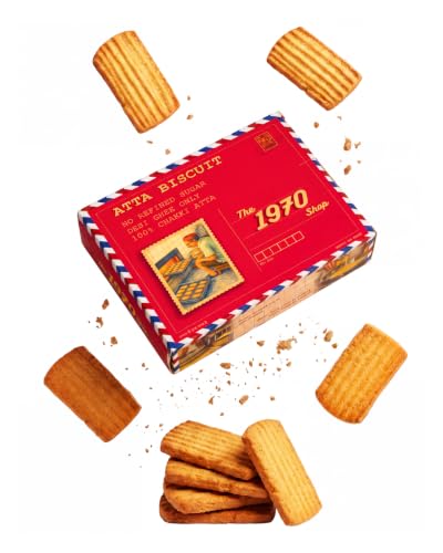 Image 1 of Default Title for the product the 1970 shop 100% Atta Biscuit 400g