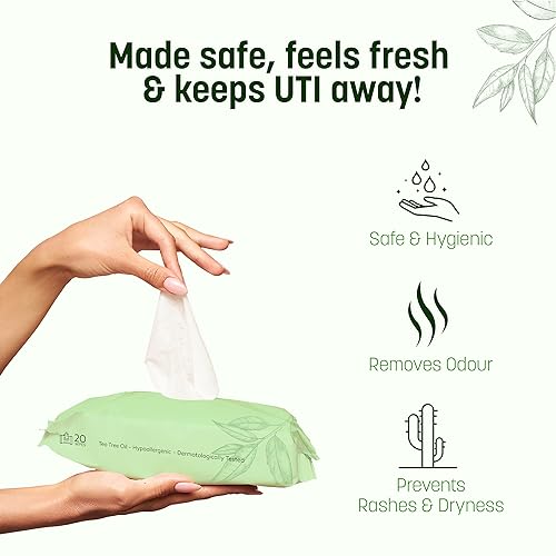 Image 4 of AZAH Intimate Wipes for Women Pack of 2 (20 Each Pack)