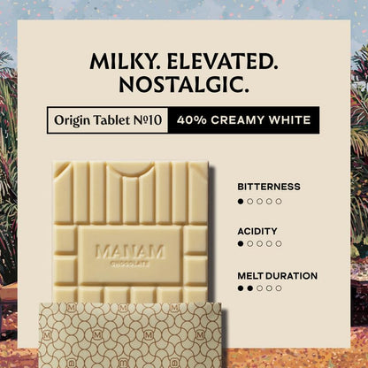 Image 4 of Manam Chocolate Single Origin India Series - White Chocolate, 80g