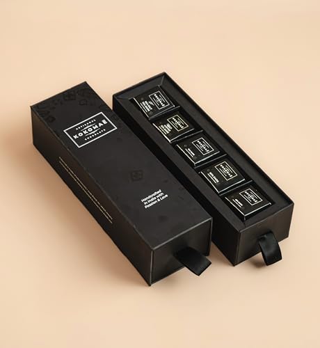 Image 1 of Default Title for the product KOKOMAE Single-Origin Bean-to-Bar Dark Chocolate Gift Box | 25 Mini Chocolate Bars | 145g