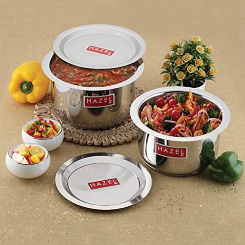 Image 9 of HAZEL Stainless Steel Tope Patila Cookware