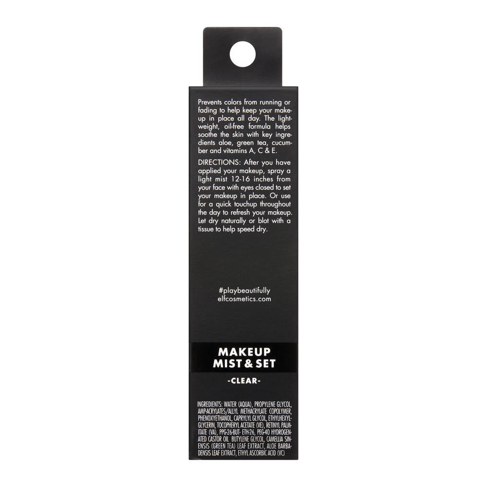 Image 6 of e.l.f. Cosmetics Makeup Mist & Set Setting Spray - Clear