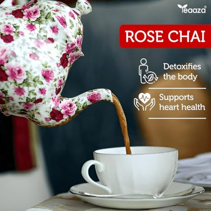 Image 5 of Teaaza Rose Chai ,Rose Petals Sun Dried 100G