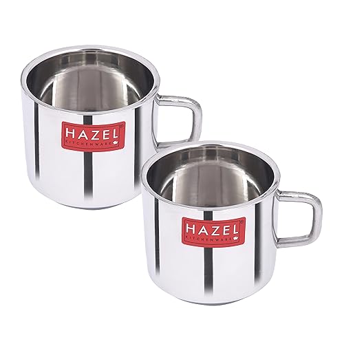 Image 6 of 100 ML / Metallic / Set of 2 for the product HAZEL Stainless Steel Coffee Cup
