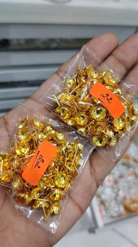 Image 5 of Dista Silvers Gold Plated Flowers Pack of 108 57g