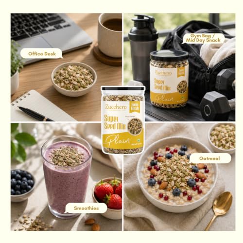 Image 4 of Zucchero Premium Seed Mix - 6 in 1 Super Mix (400g)