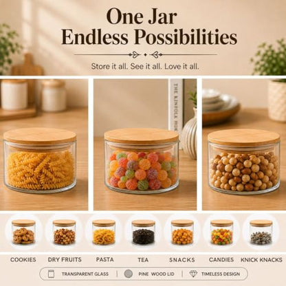 Image 5 of ExclusiveLane Basics Crystal Essence Airtight Glass Container 500 ml