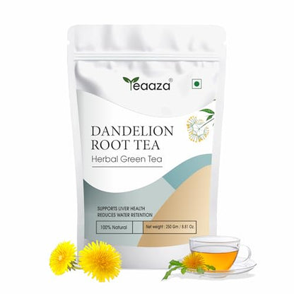 Image 3 of 250 Gram / Pack of 1 for the product Teaaza Dandelion Root Tea 20 Grams Loose Tea Leaves