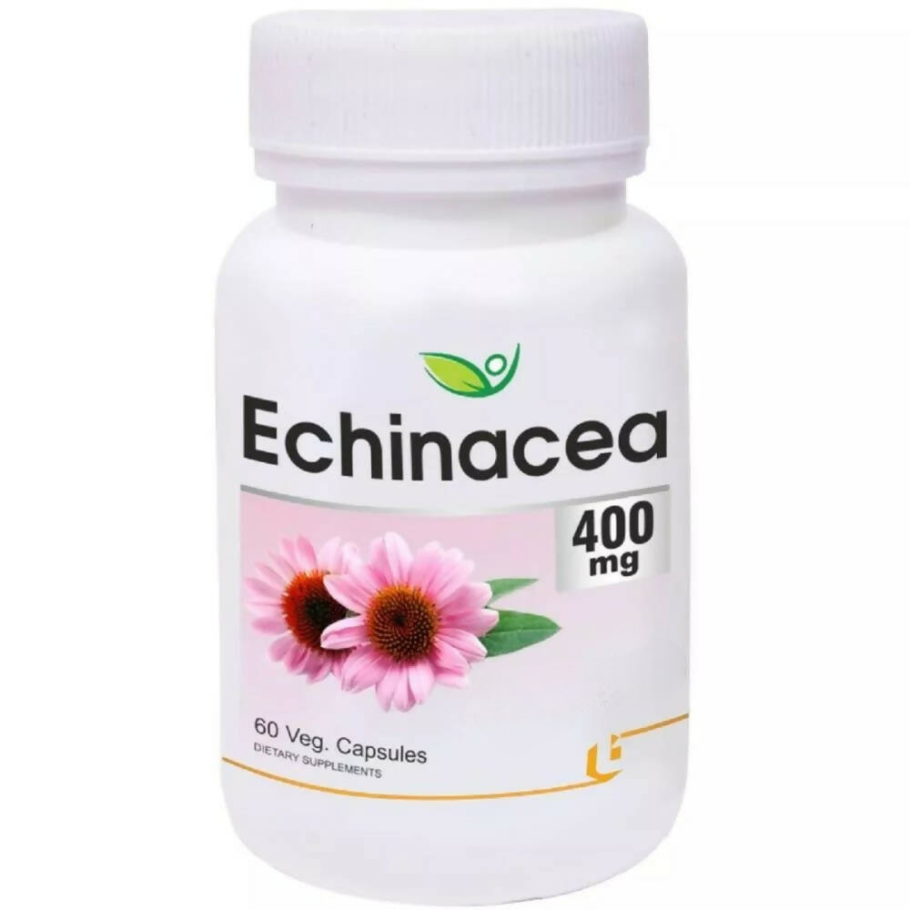 Image 1 of 60 caps for the product Biotrex Echinacea 400mg Veg Capsules