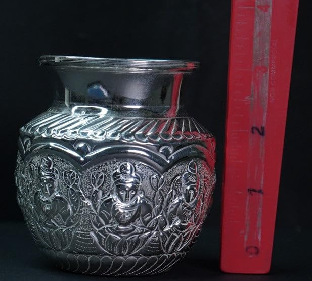 Image 3 of Dista Silvers Ashta Laxmi Lota 100g