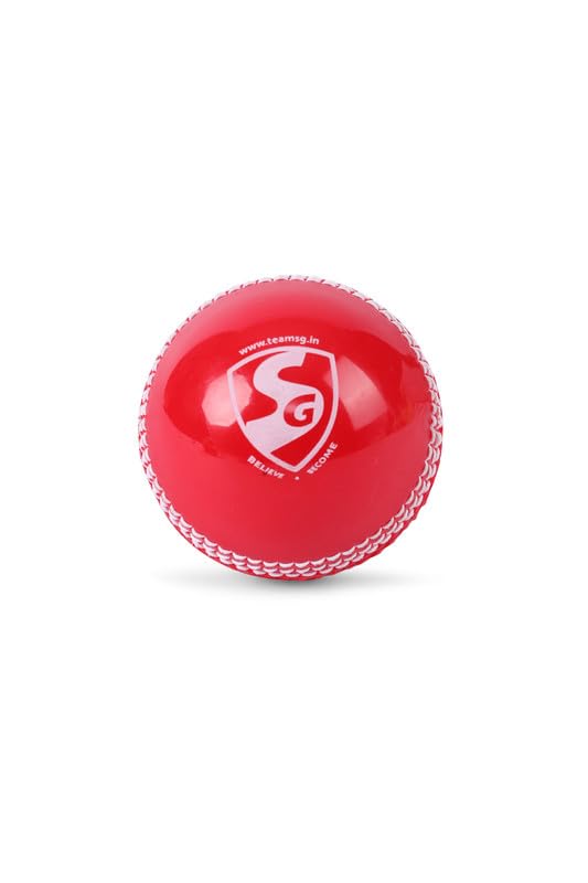 Image 3 of SG Cricket Balls SupaSoft Red