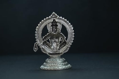 Image 3 of Dista Silvers Antique Ayyappa Idol Big 50.48G