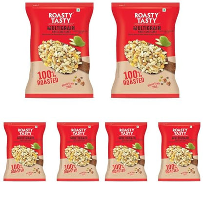 Image 2 of 200 g (Pack of 6) for the product Roasty Tasty Multigrain Mix Sweet & Tangy 400g (200g x 2 packs)