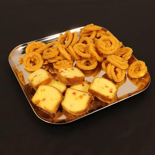 Image 2 of Spillbox Stainless Steel Serving Tray Pack of 1