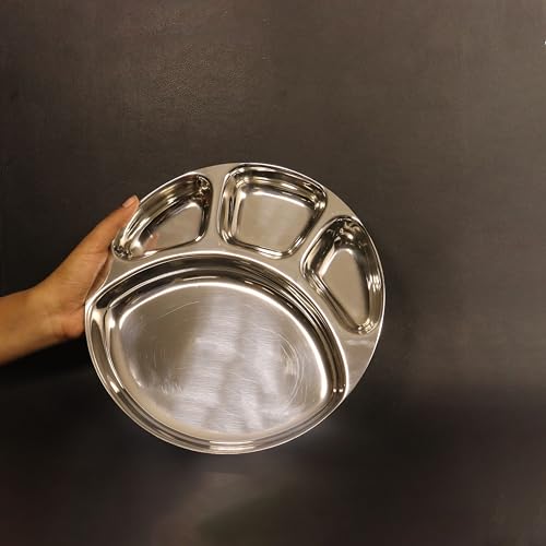 Image 21 of Spillbox Stainless Steel Tiffin Plate