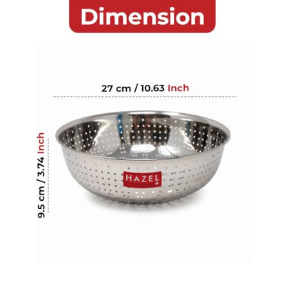 Image 5 of HAZEL Stainless Steel Multipurpose Food & Vegetable Strainer