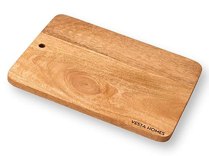 Image 1 of Default Title for the product Vesta Homes Wooden Chopping Board/Cutting Board/Serving Board 28 x 20 x 1.5 cm