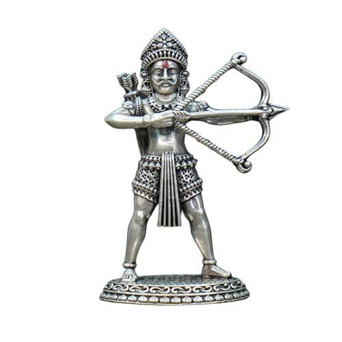 Image 1 of Default Title for the product Dista Silvers Antique Ghantaghar Mahaveer Swamy 85.40G