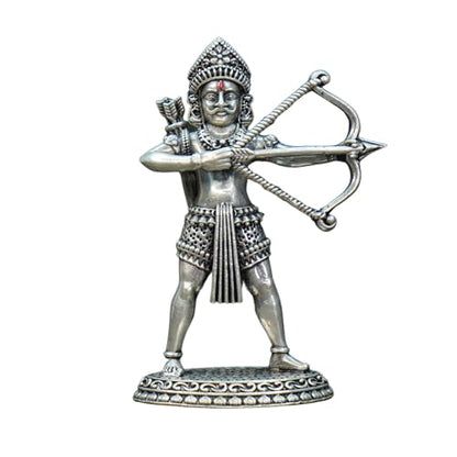 Image 1 of Default Title for the product Dista Silvers Antique Ghantaghar Mahaveer Swamy 85.40G